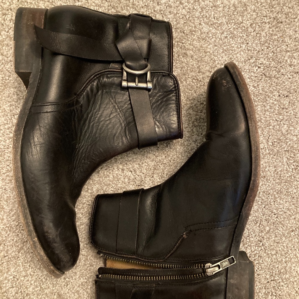Frye Melissa Knotted Short Ankle Boot Sz 8